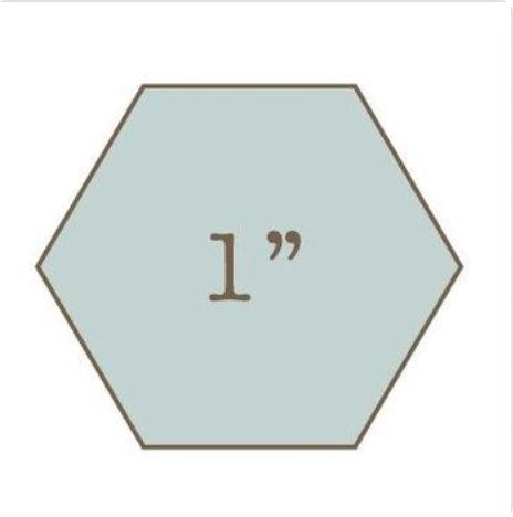 1" Hexagon Papers Bulk (650)