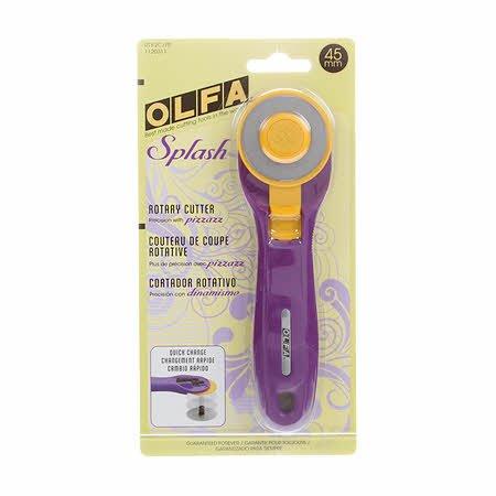 Olfa Splash Rotary Cutter - Purple