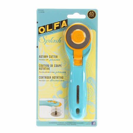 Olfa Splash Rotary Cutter - Blue