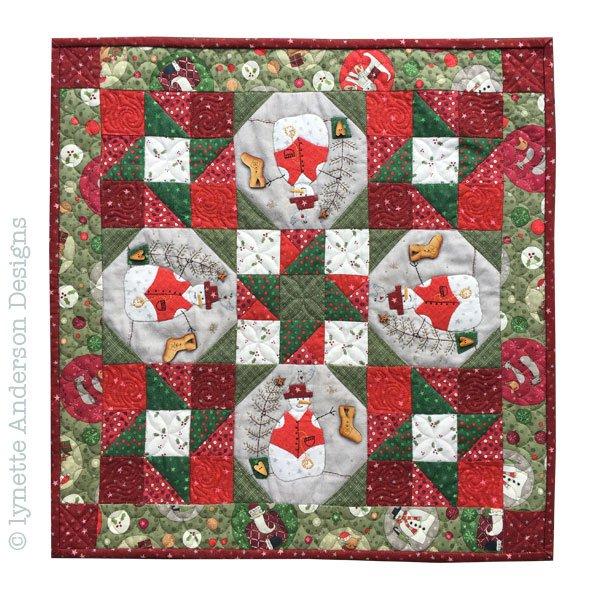 Let It Snow Table Topper by Lynette Anderson