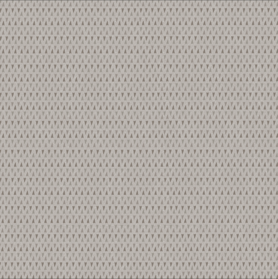 Peacock Manor 3324-001 - gray cotton fabric with tiny light gray and dark gray hearts