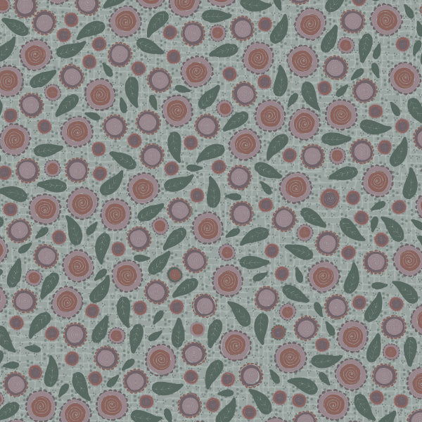 Swan Cottage - 80450-4 - Flower Splash Fat Quarter