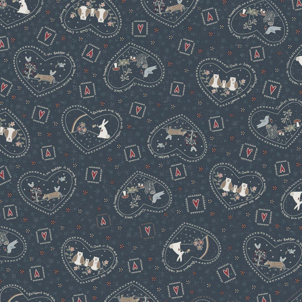 Corner of the Woods 80710-3 - Forest Friends Fat Quarter