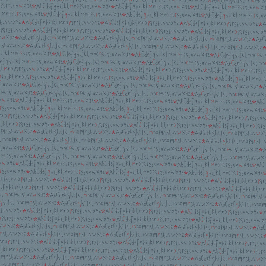 Corner of the Woods 80710-6 - Alphabet - 3/8 yard remnant