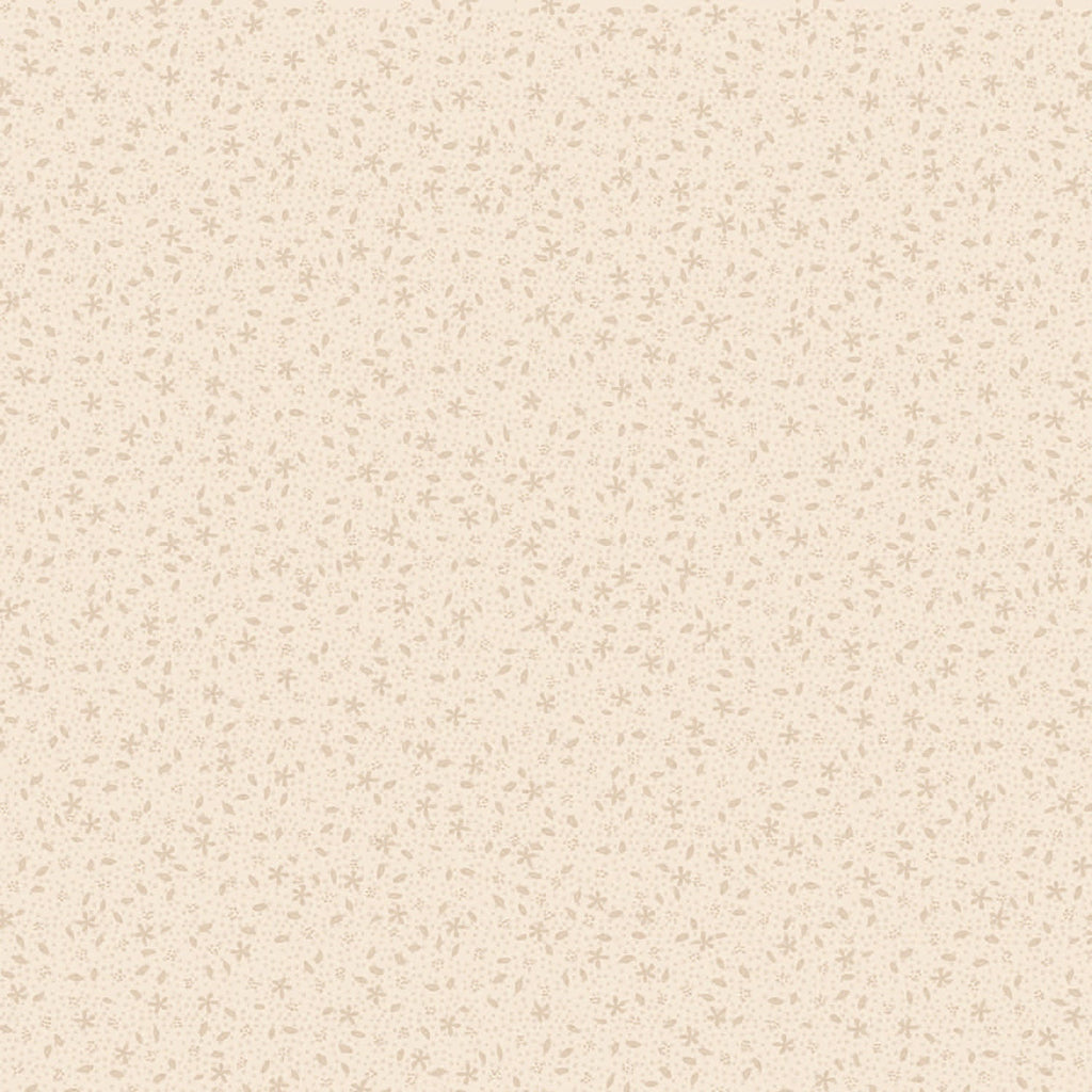 Neutrals by Lynette 80740-2 - Scattered Flowers - Latte Fat Quarter