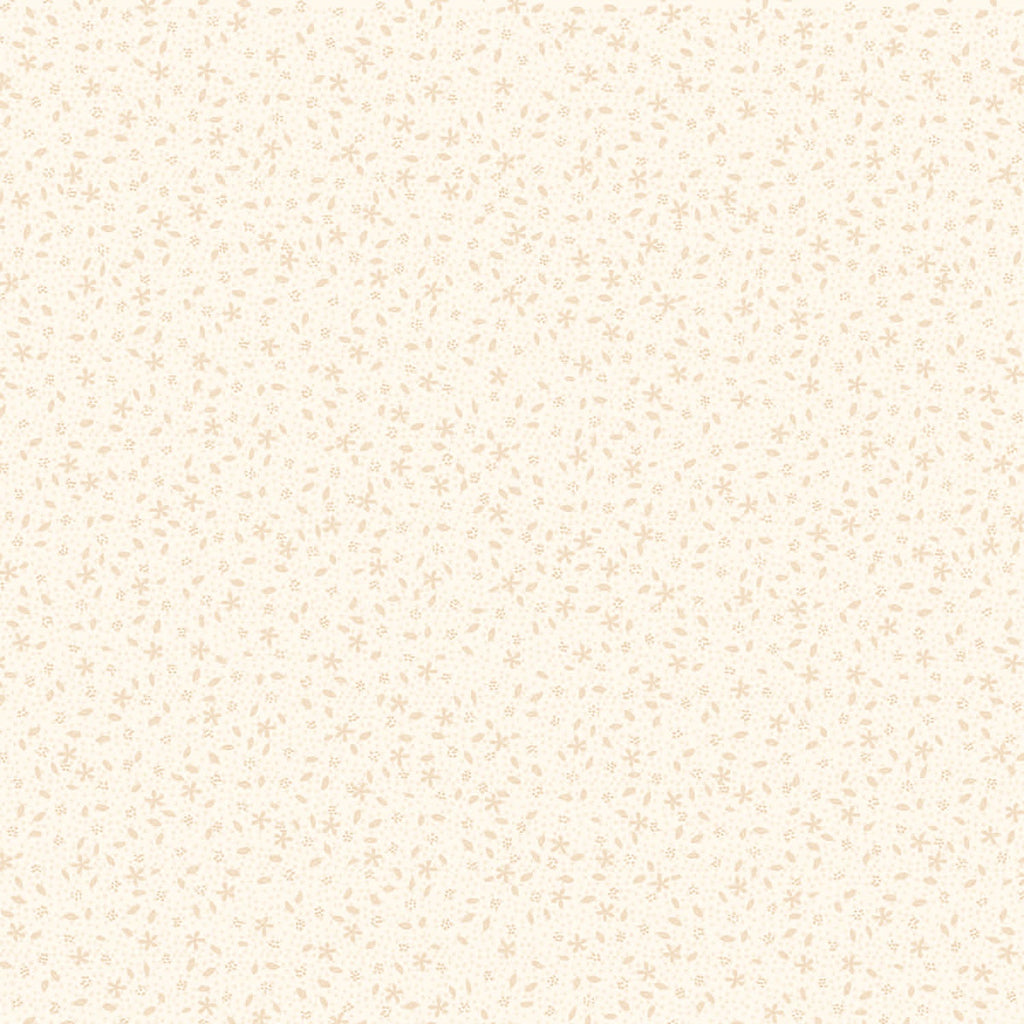 Neutrals by Lynette 80740-3 - Scattered Flowers - Cappucino Fat Quarter