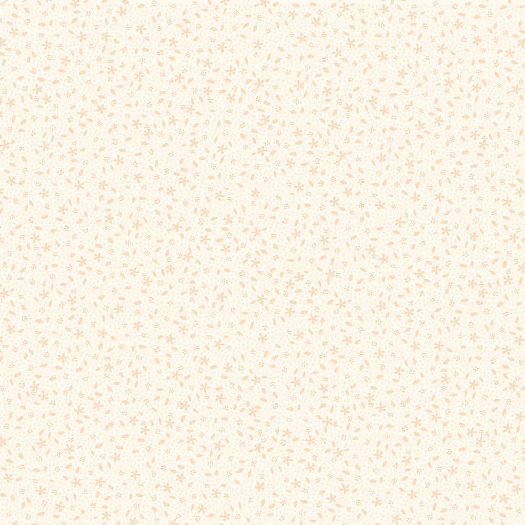 Neutrals by Lynette 80740-3 - Scattered Flowers - Cappucino Fat Quarter