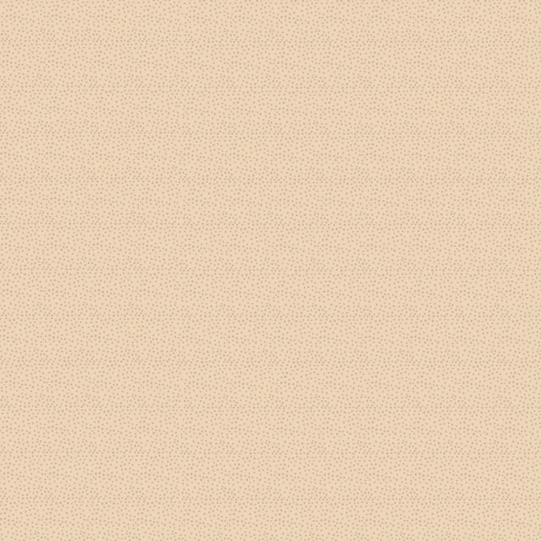 Neutrals by Lynette 80740-1 - Scattered Flowers - Affogato - Dark beige cotton fabric with scattered tone-on-tone dots