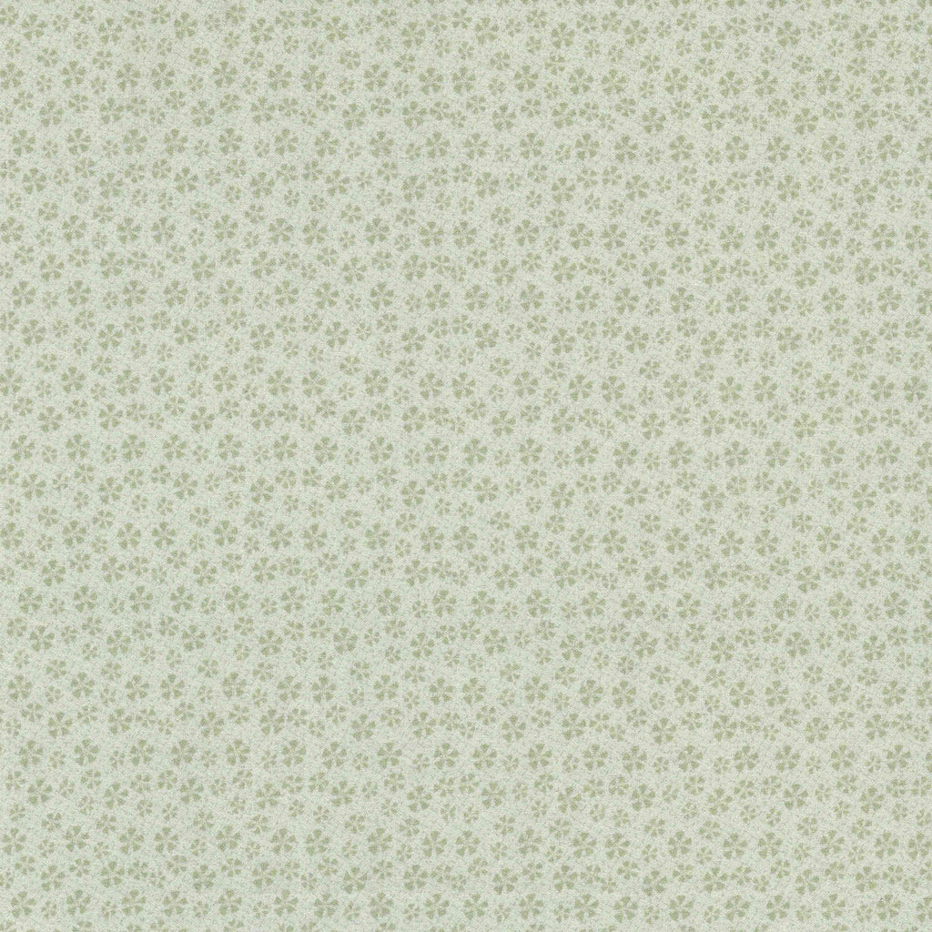 Bedrock Basics - Flower Cream/Green - 80430-1 Fat Quarter