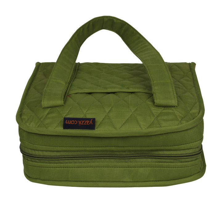 Kelly Green Oval Organizer