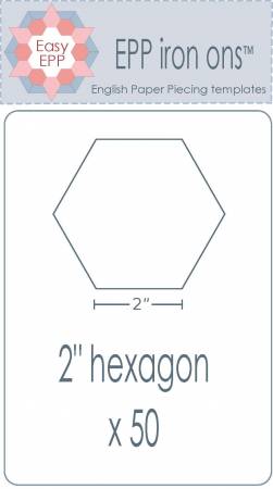 Hexagons 2" - water soluble