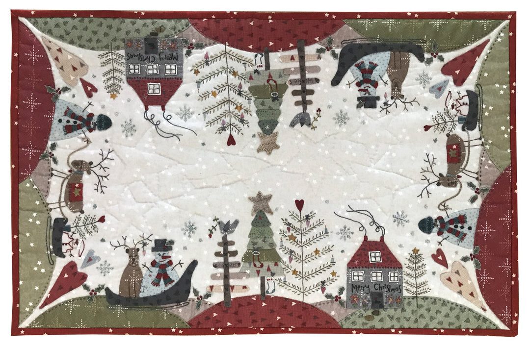 Festive Forest Tablerunner by Lynette Anderson