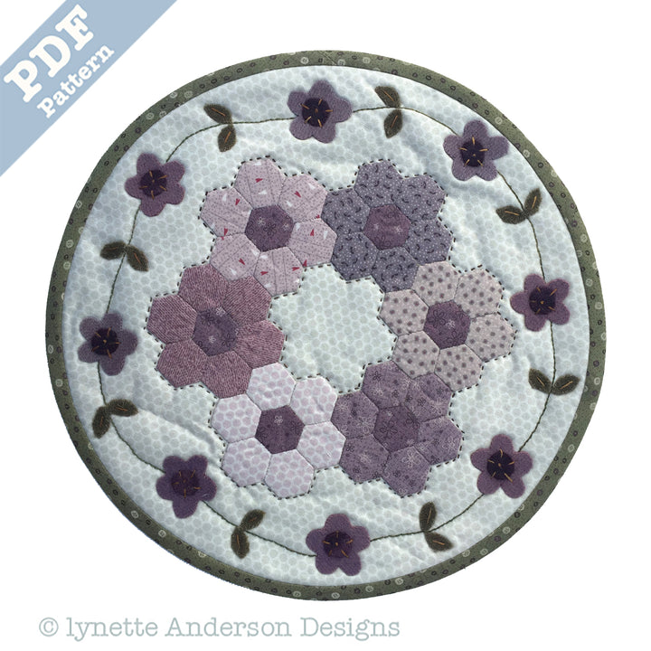 Flower Mat by Lynette Anderson
