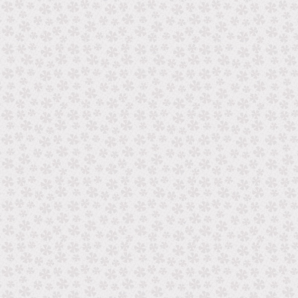 Bedrock Basics - Flower White - 80430-3 Fat Quarter