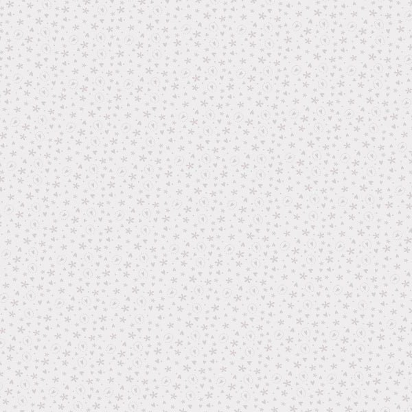 Bedrock Basics - Hearts Pearl - 80430-6 Fat Quarter