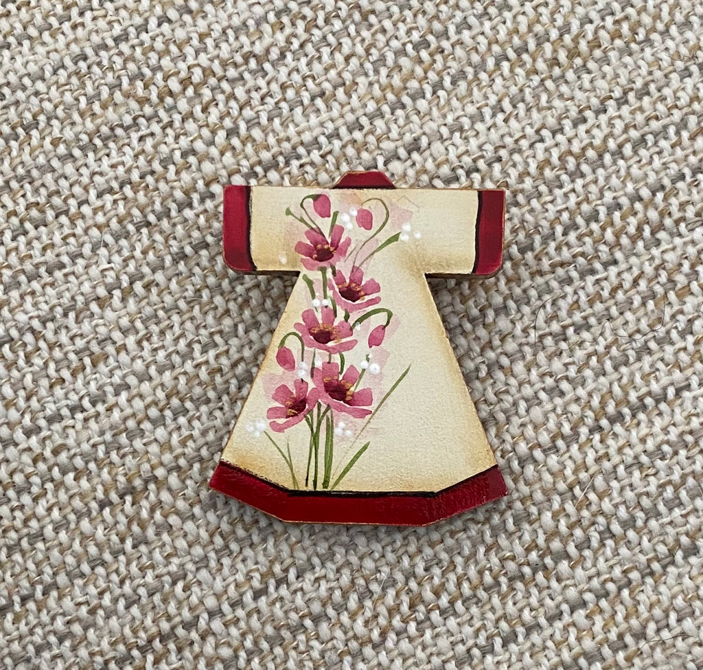 Brooch - Hand Painted #18