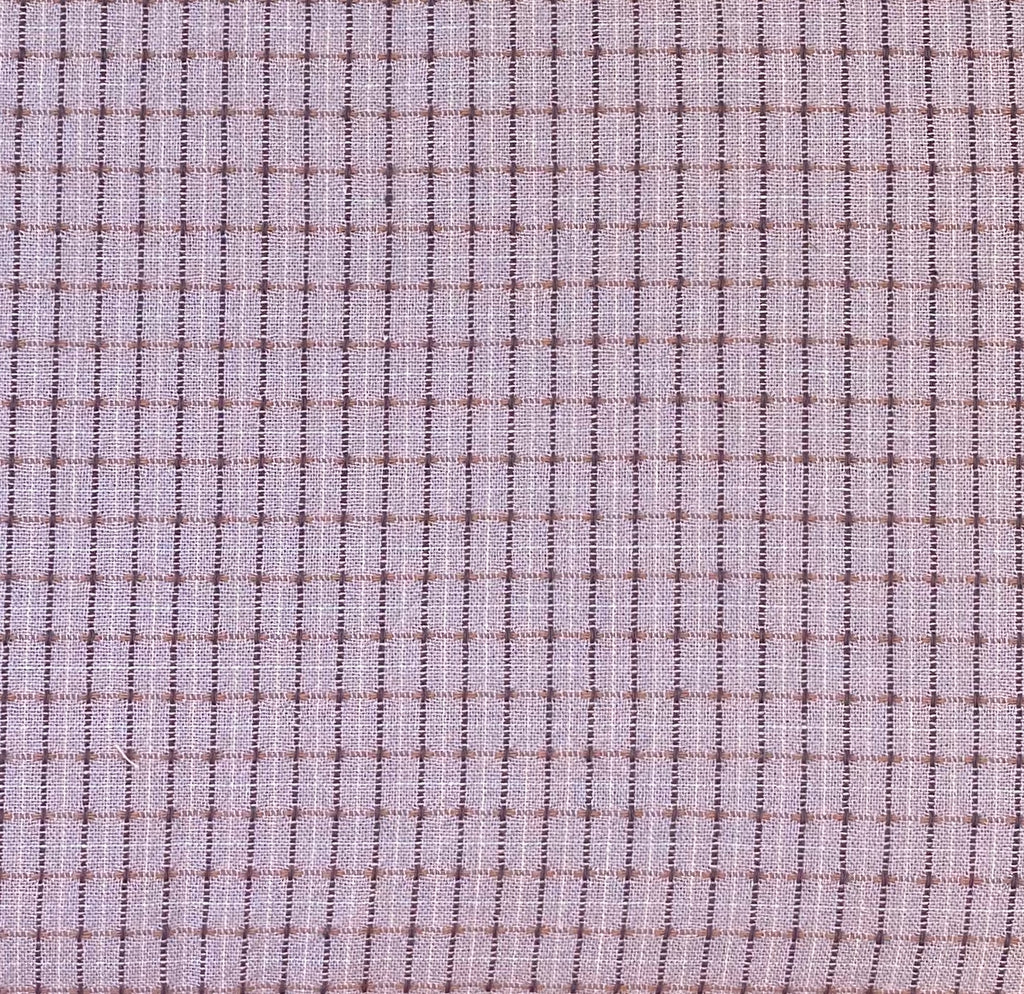 Yarn Dyed Woven - crushed strawberry check