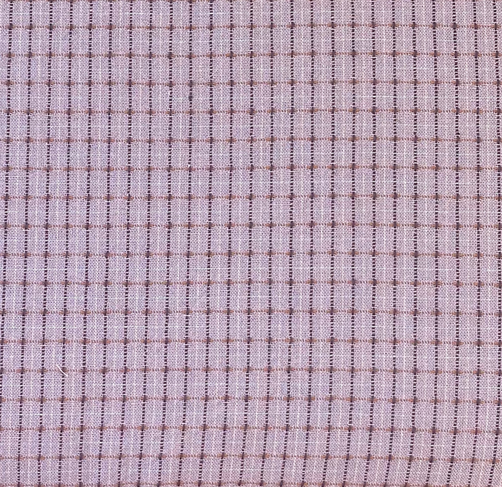 Yarn Dyed Woven - crushed strawberry check