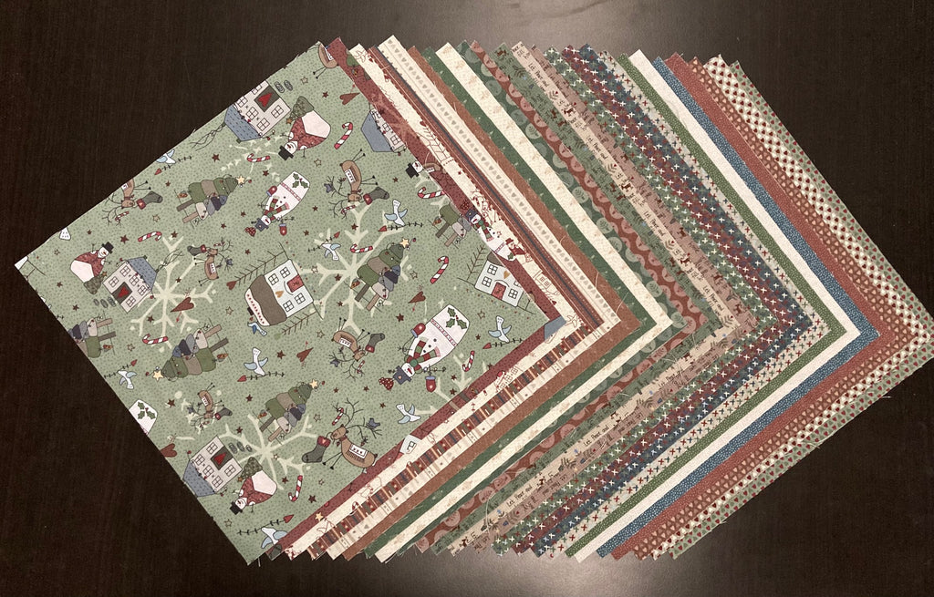 Peace and Joy - 10" x 10" Squares (24pcs)