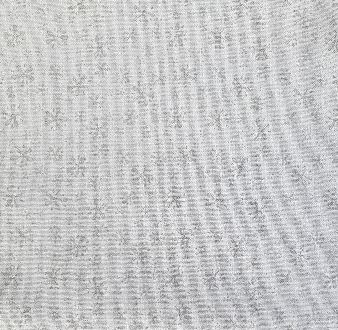 Sunshine After the Rain - 80530-5 - light gray cotton with tone-on-tone tiny daisies
