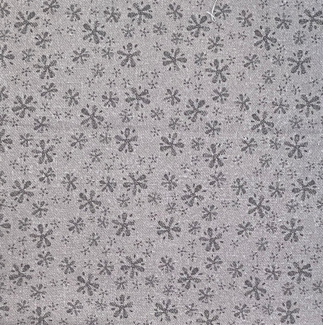 Sunshine After the Rain - 80530-6 - gray cotton with tone-on-tone tiny daisies