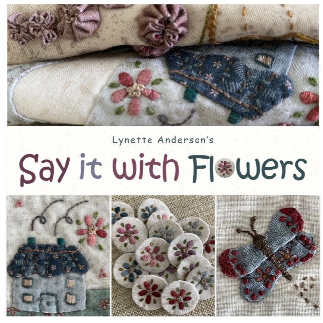 Say it with Flowers fabric kit