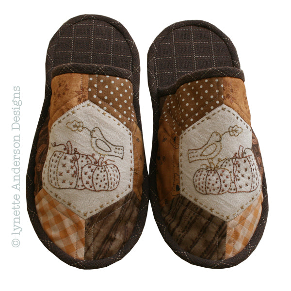 Slipper Pumpkin Garden - pattern