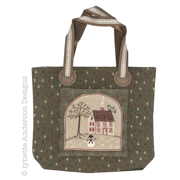 Winter House Bag - pattern