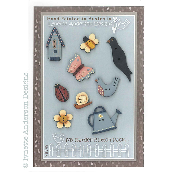 Garden Scenes - My Garden Button Pack