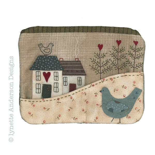 Country Cottage Purse by Lynette Anderson