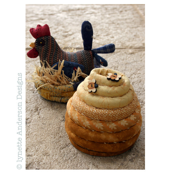 Country Pincushions - pattern