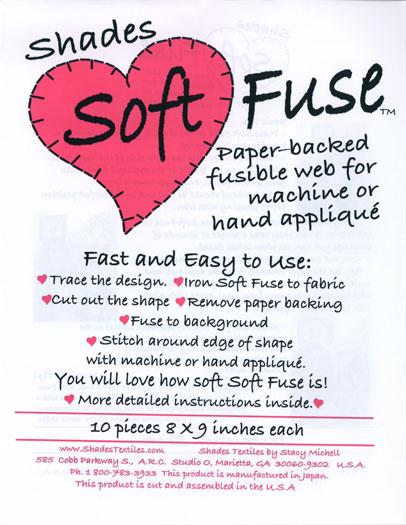 Soft Fuse 8" x 9" 10ct SF89