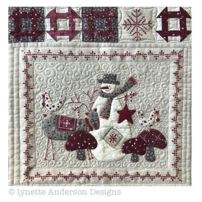 Scandinavian Christmas - Block #2 - Snowman