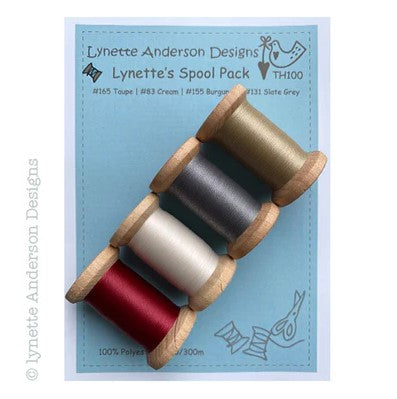 Lynette Anderson Applique Thread - 4 Pack