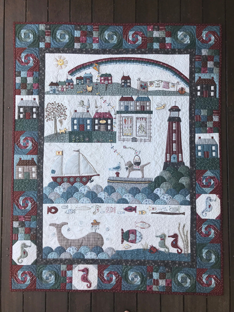 Seaside Town Fabric Kit