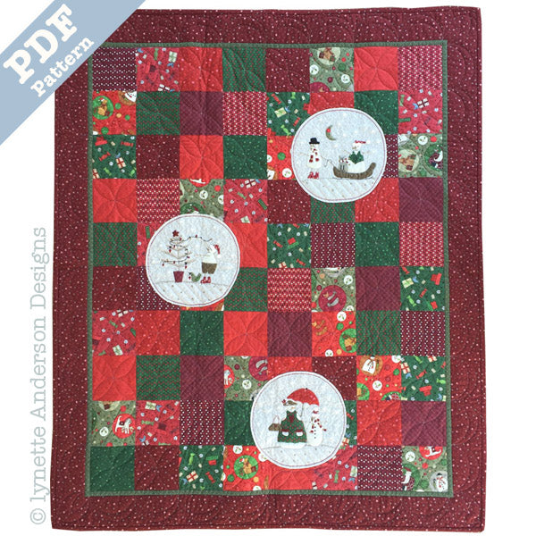 Snowball Fun Quilt by Lynette Anderson
