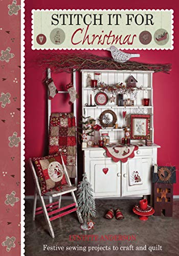 Stitch It for Christmas Book by Lynette Anderson Front Cover