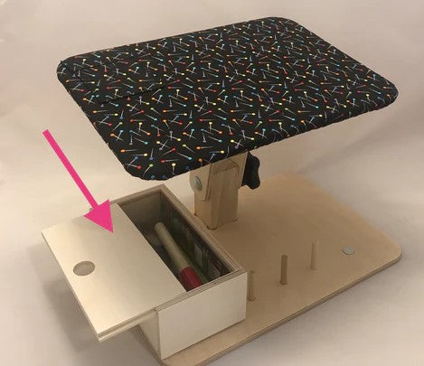 Storage Box for Lap App on Lap app
