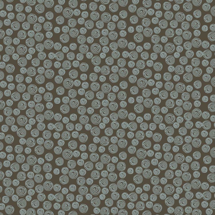Peacock Manor - Tree Bark - Brown Wash 3328-003 - brown cotton fabric with white swirls