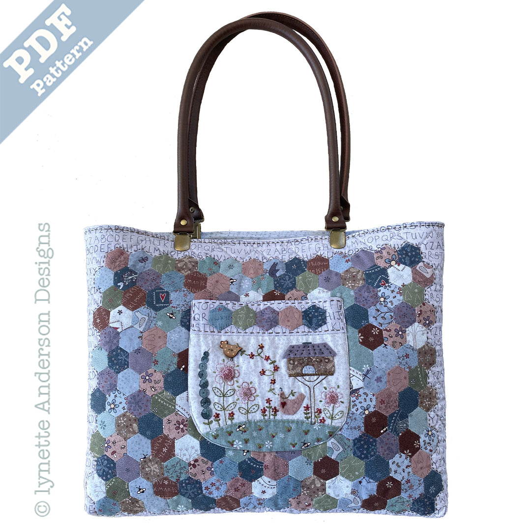 Birdie Inn Bag by Lynette Anderson