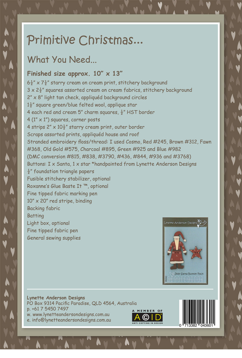 Primitive Christmas - Downloadable pattern – Little Quilt Store primitive-christmas-downloadable-pattern-little-quilt-store