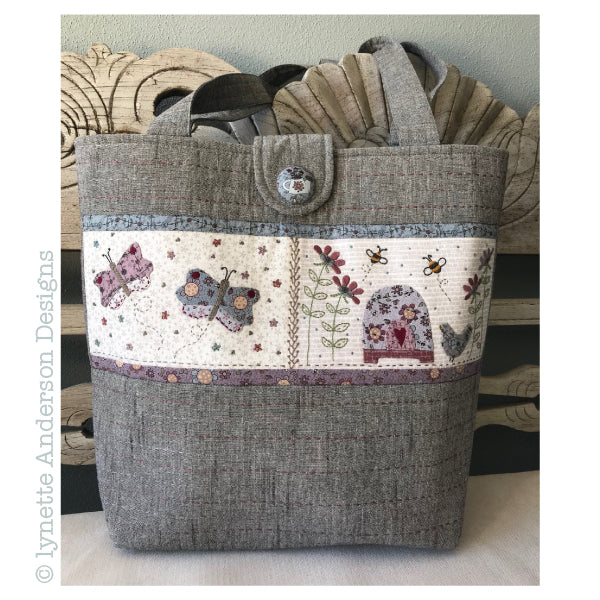 Summer Garden Tote by Lynette Anderson