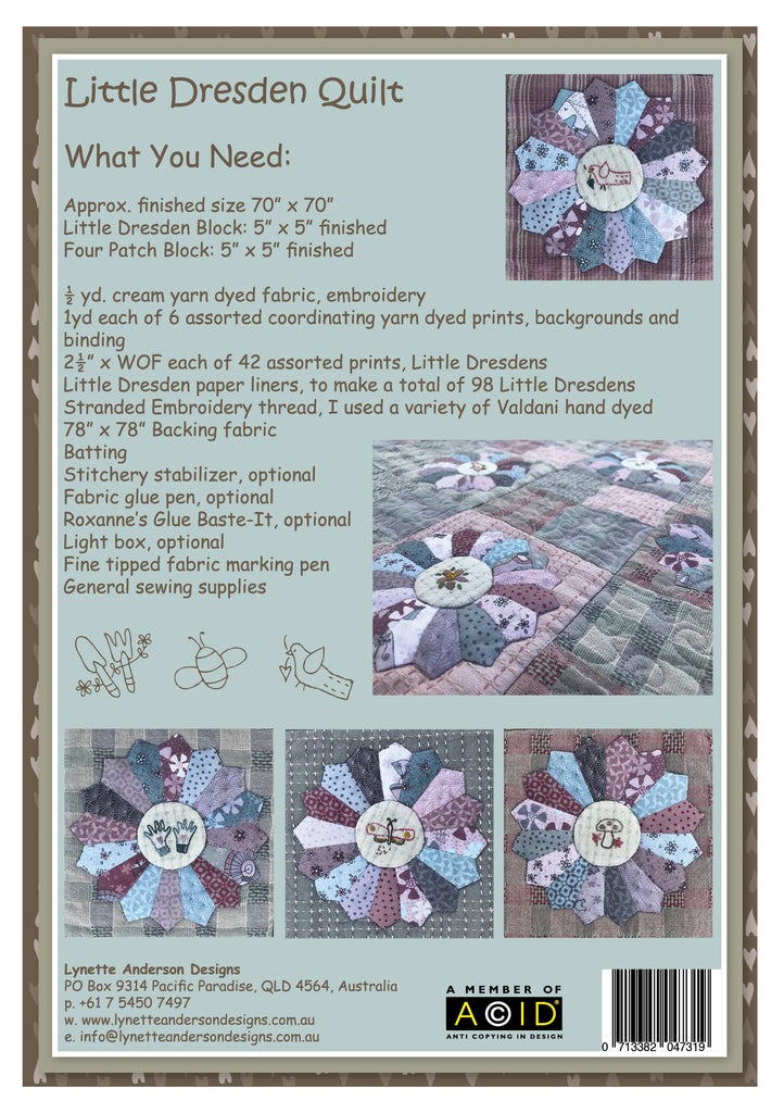 Little Dresden Quilt Kit