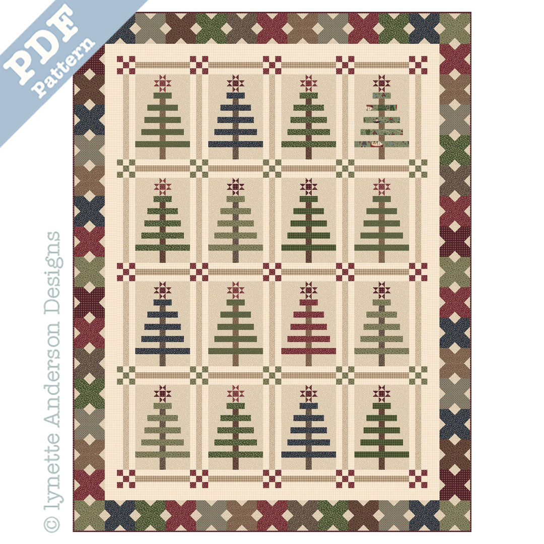 Oh Christmas Tree Quilt by Lynette Anderson
