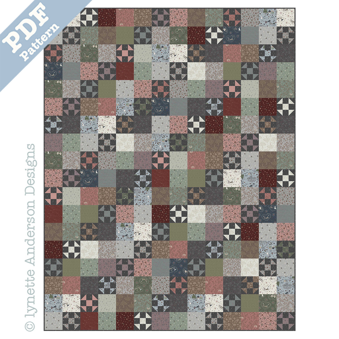 Simple Patches Quilt by Lynette Anderson
