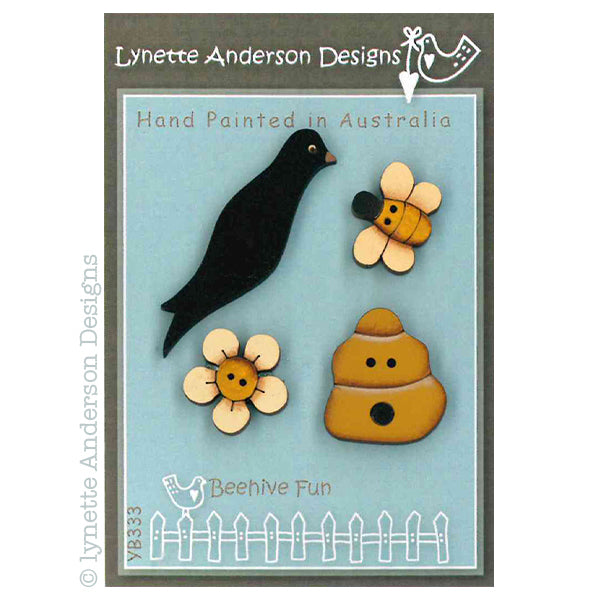 Beehive Fun Buttons