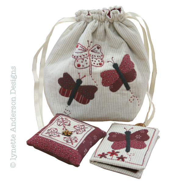 Butterfly Sewing Set by Lynette Anderson