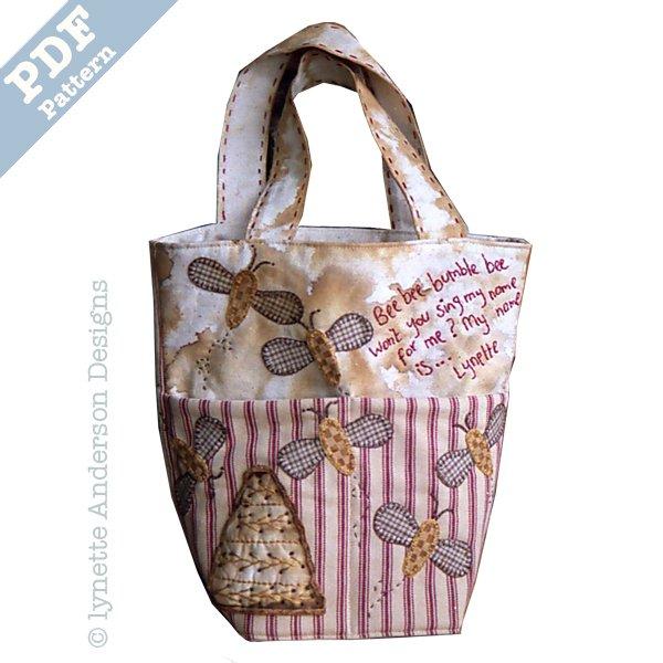 A Bee's Life Bag - download pattern
