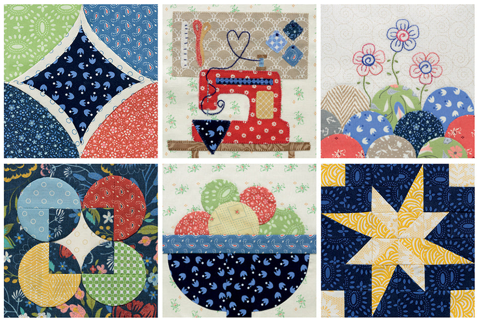 The Splendid Sampler 2 Book by Pat Sloan and Jane Davidson Sample Blocks