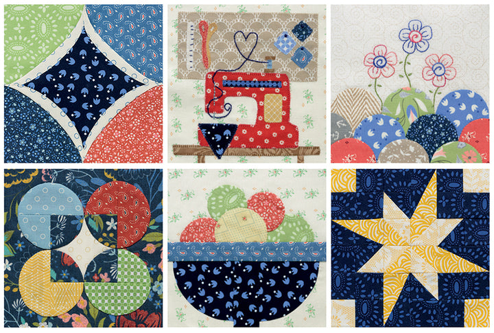 The Splendid Sampler 2 Book by Pat Sloan and Jane Davidson Sample Blocks